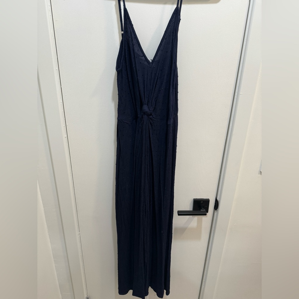 Navy Blue‎ Maxi Dress